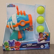 PJ Masks Romeo Blaster Ball Launcher for Kids Easy To Load Sound  Lights 3 