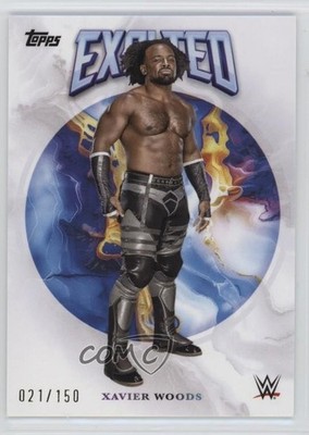 2025 Topps Exalted WWE White /150 Xavier Woods #86 17uv