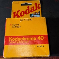 KODAK Kodachrome 40 8mm Super 8 Color Movie Film KMA 464 Type A Expired NOS