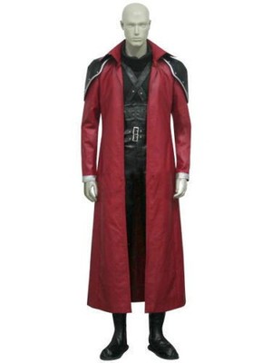 Resident Evil Leon·Scott·Kennedy Leather slim vest Cosplay costume