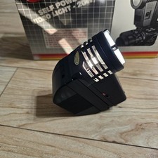 Rokunar Video Camera Light Self Powered Halogen 20W 6V Built In Batt. 80s WORKS