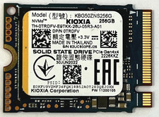 Kioxia 256GB SSD BG5 M.2 2230 NVMe PCIe Gen4 X4 KBG50ZNS256G