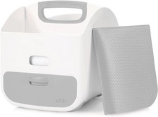 Ubbi Portable Diaper Changing Station 1 Count Pack of 1 , Gray