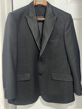 Saks Fifth Avenue Black Tuxedo Jacket Size 44R