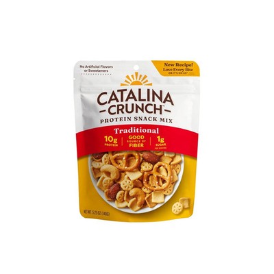 2 PackCatalina Crunch Protein Snack Mix 5.25oz Savory Snack High Fiber Low Sugar