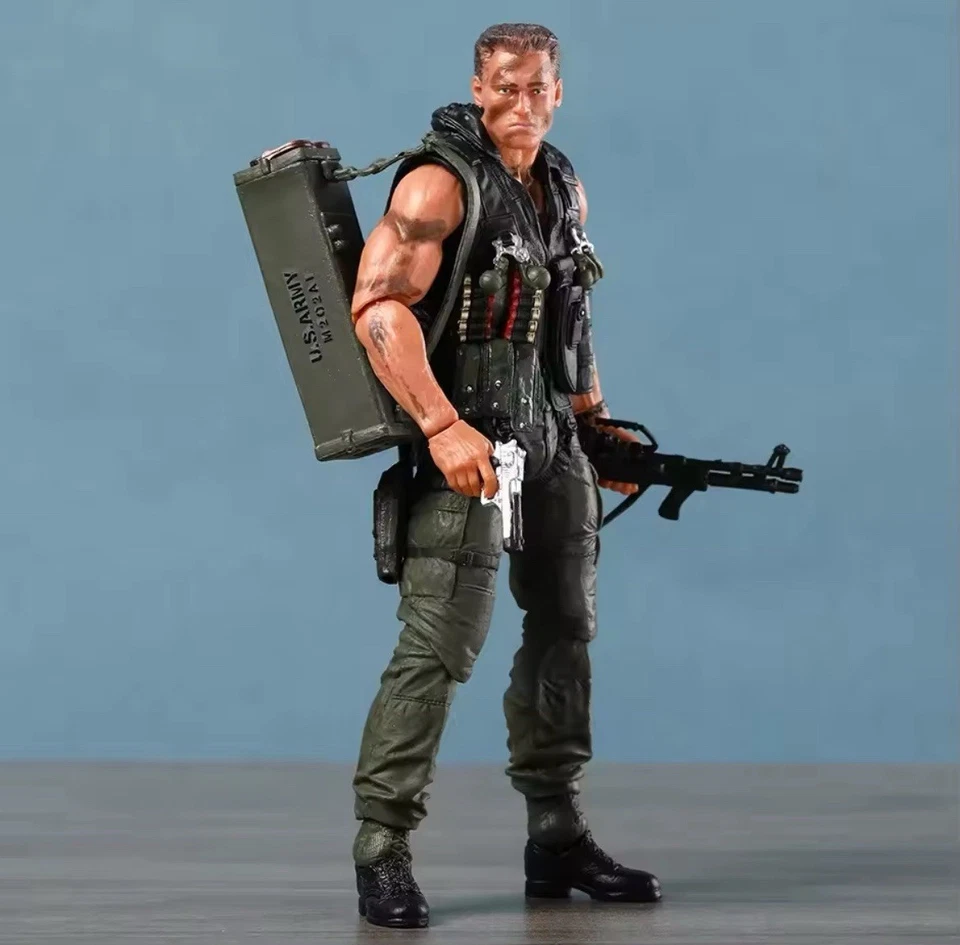 NECA Commando 30th Anniversary John Matrix Arnold Schwarzenegger Action Figure - Image 3 of 4