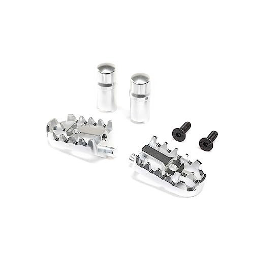  Aluminum Foot Pegs Silver PM-MX/SM LOS361001 Electric Car/Truck Option Parts  - Picture 2 of 2