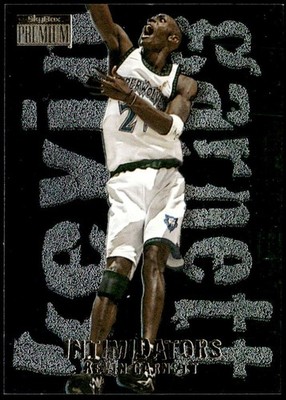 1996-97 SkyBox Premium #8 Kevin Garnett Intimidators F3