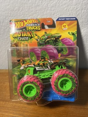 RARE 2026 Hot Wheels Monster Trucks Mutant Chaos Mutant Tiger Shark 1:64 NEW