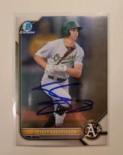 2022 Bowman Chrome Prospect Tyler Soderstrom Rookie BCP-41 Athletics *Autograph*