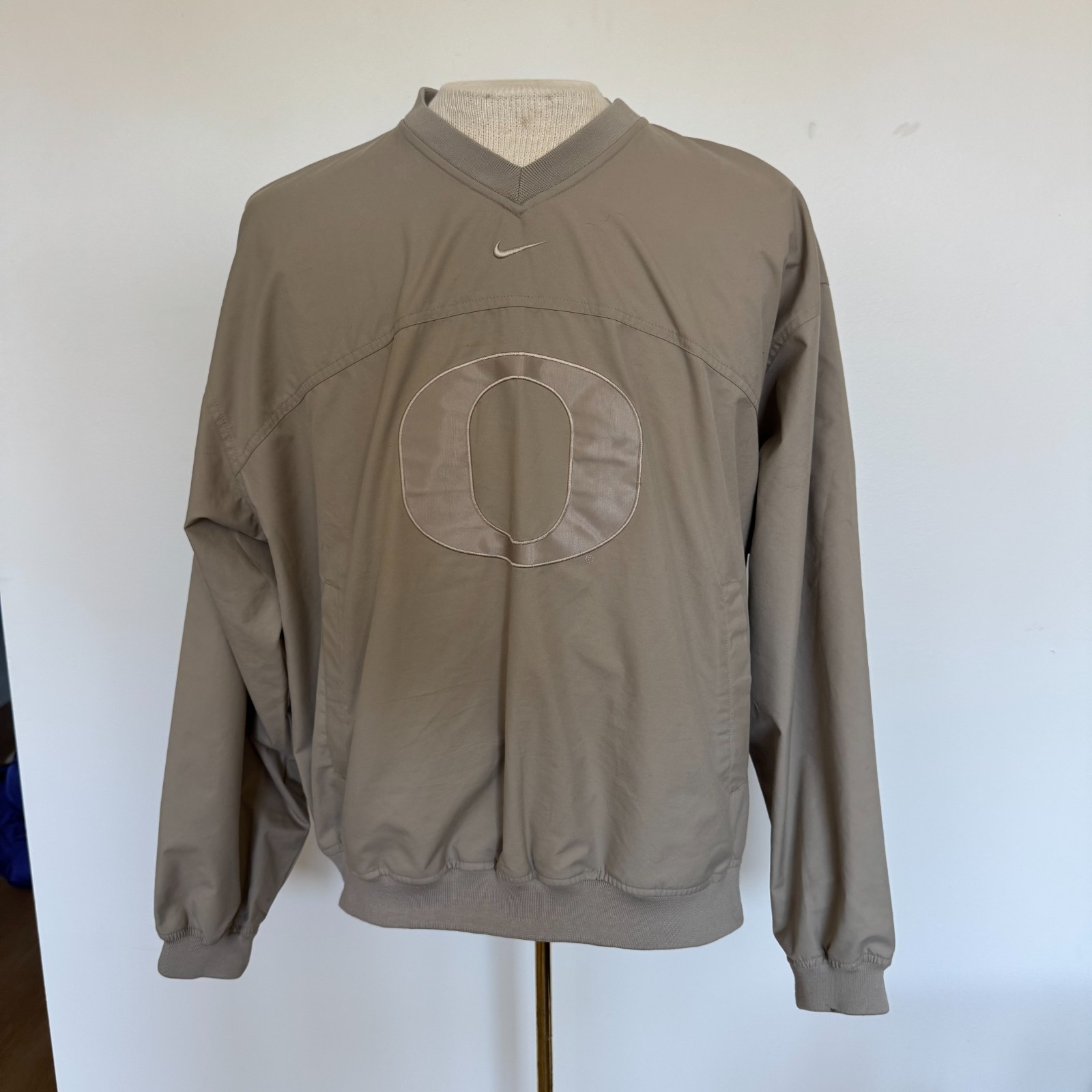 SACAI X NIKE Giacca Nike vintage uomo M golf pullover Oregon Ducks Center Swoosh minimalista DIFETTO