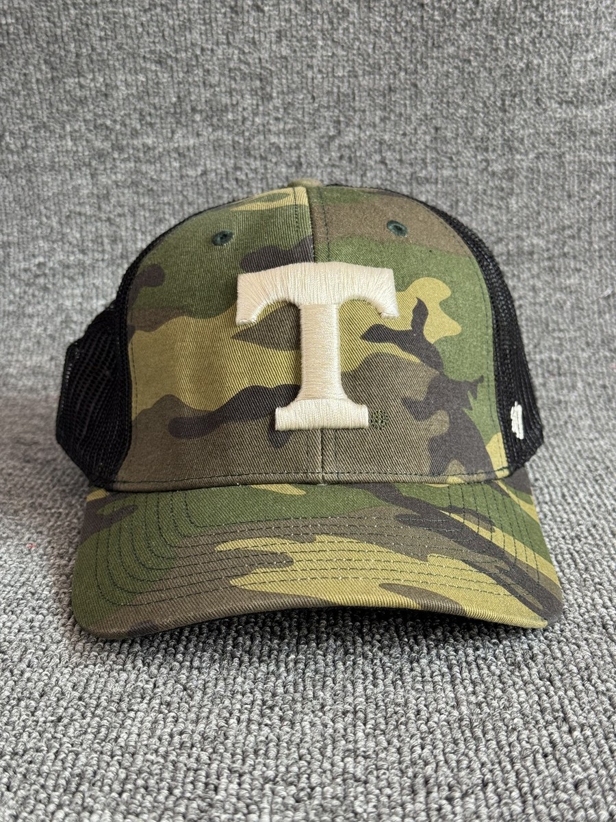 '47 Brand Tennessee Volunteers Trucker Snapback Camo Black One Size Hat