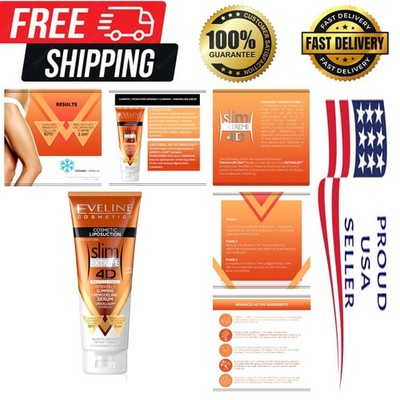 Eveline Slim Extreme 4D Liposuction Serum - 8.8 Fl Oz - Firm & Slim Formula