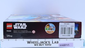 #75102 Poe's X-Wing Fighter Lego 2015 Star Wars NEW MISB SEALED