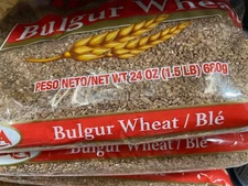 Iberia Bulgur Wheat 4 Pack – Whole Grain Cracked Wheat, Non-GMO, 24 oz Bags