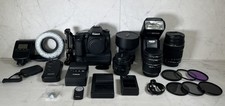 Canon EOS 70D Bundle w/ 18-135mm 50mm Rokinon 14mm f/2.80 A1G010982
