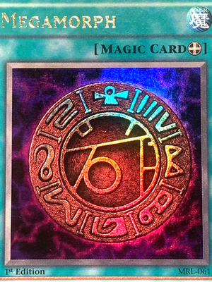 yugioh Megamorph MRL-061 Ultra Rare 1st Edition PLAYED | eBay
