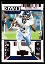 2024 Panini Contenders Football Game Ticket Red #96 Tyjae Spears