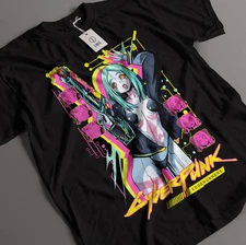 Anime Cyberpunk Rebecca Black T Shirt Size S - 5XL