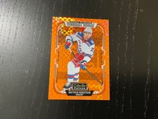 MATTHEW ROBERTSON 2025-26 O-Pee-Chee Platinum Marquee Rookie Orange Checkers /25