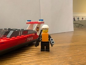 LEGO World City: Firefighter (7043) - Retired Please Read 