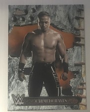 Carmelo Hayes WWE 2025 Topps Chrome Cactus Jack Base Card