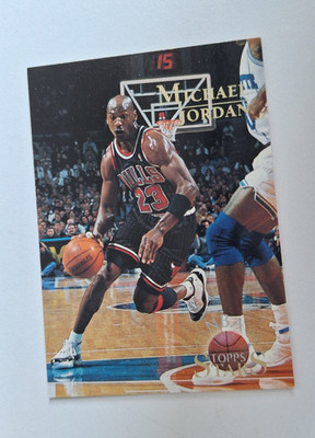 MICHAEL JORDAN 1996 Topps STARS #124  CHICAGO BULLS