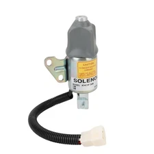 12V Fuel Shut Off Solenoid Compatible with Kubota D722 D902 Z482 Chevy Gmc Pi...