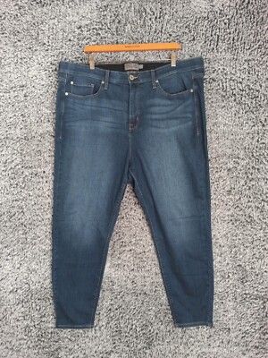 TORRID Jeans Women 24R Blue Premium Stretch High Rise Sky