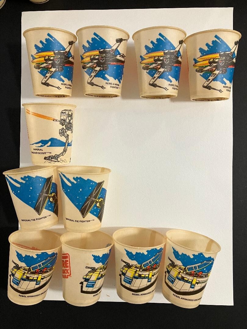 STAR WARS DIXIE 紙コップ ヴィンテージ STAR WARS DIXIE 紙コップ ヴィンテージ Vintage Star Wars