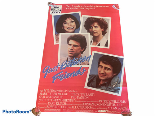 Movie Theater Cinema Poster Lobby Card 1986 Just Between Friends Ted Danson NB