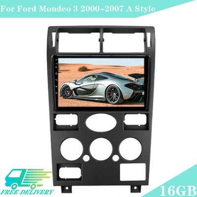 9'' Android 10.1 Stereo GPS For 2000-2007 Ford Mondeo 3 A Style Radio NAVIGATION