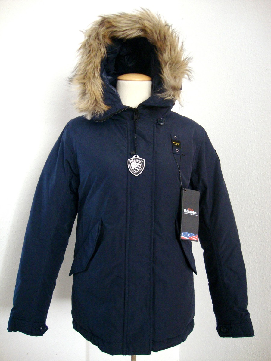 blauer usa mäntel damen
