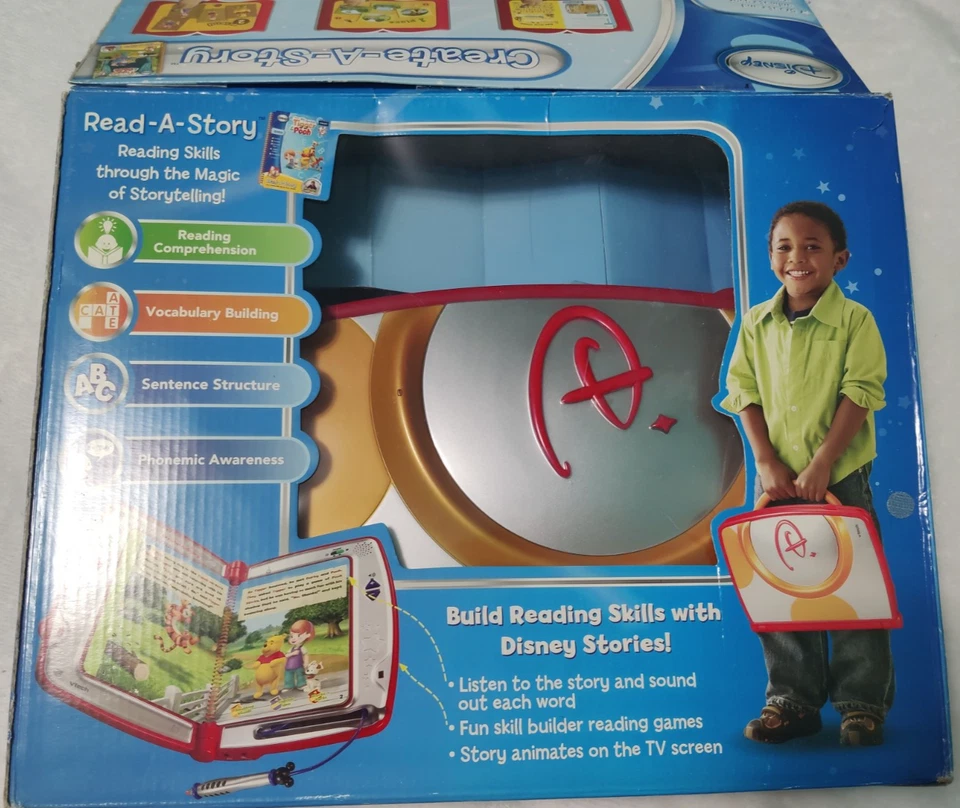 Disney Tigger and Pooh Vtech - Create-A-Story Untested Read - Image 3 of 4