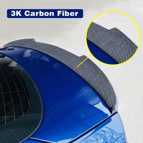 For A5 S5 B9 17 18 19 4 Door Real Carbon Fiber M4 Rear Trunk Spoiler Wing - Picture 11 of 12