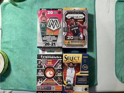 2020-21 Panini NBA  Basketball Hanger (LOT  4. Box Lot FACTORY SEALED,