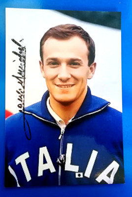 AUTOGRAMM VON FRANCO MINICHELLI AUF FOTO FORMAT 10 X 15 CM