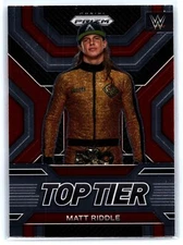 2023 PANINI PRIZM WWE TOP TIER BASE INSERT #32 MATT RIDDLE RAW