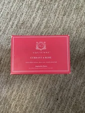 AQUIESSE CURRANT & ROSE CANDLE LUXURY SCENTED VOTIVE PACK LOT 4 / EACH 2 OZ NIB