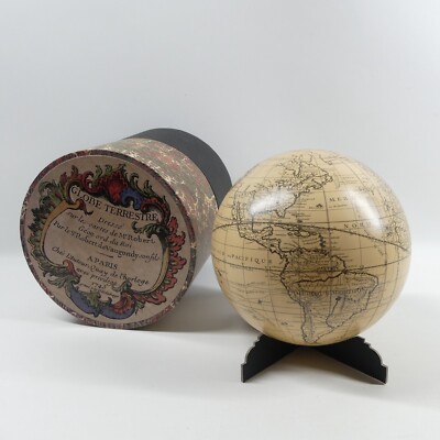Authentic Modell Vaugondy 1745 Globus in Originalbox