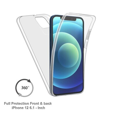Für Apple iPhone 12 Handyhülle 360 Vollschutz Vorder- und Rückseite Cover