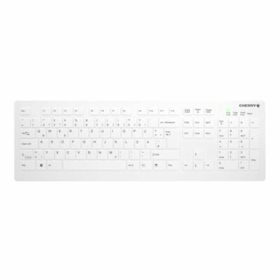 CHERRY AK-C8112 Wireless RF Tastatur QWERTZ Deutsch Weiß