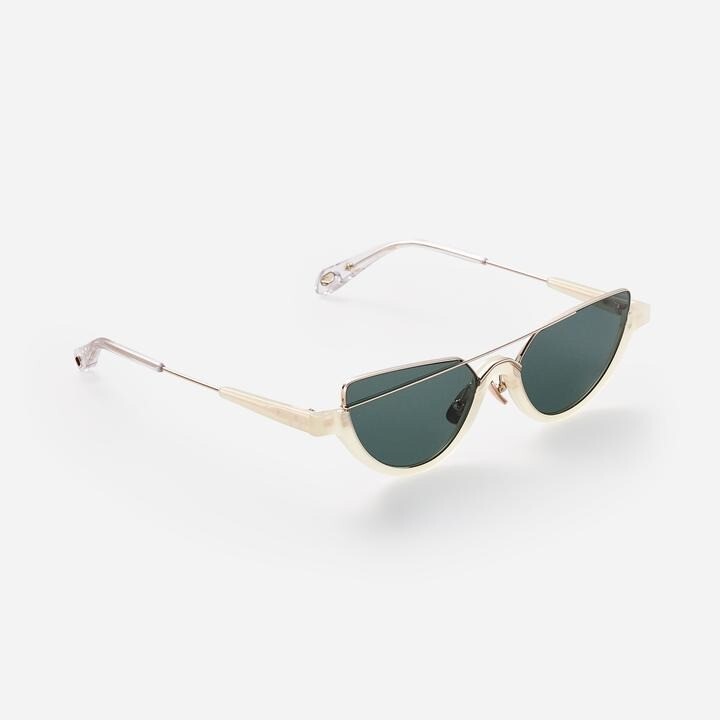 Vita Fede Bordeaux Sunglasses in Cream/Silver Vita Fede Bordeaux Sunglasses in Cream/Silver | eBay main image 3