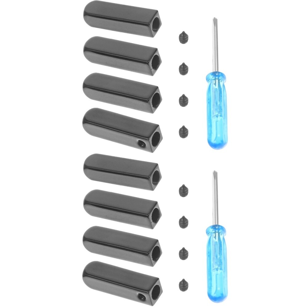 APL Set 2 Lacci Puntali in Metallo Accessori Sneaker Punte per Scarpe