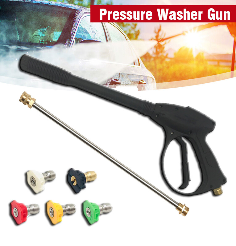 4000PSI Pressure Washer Gun Wand & Nozzle Kit M22 For Ryobi Simpson
