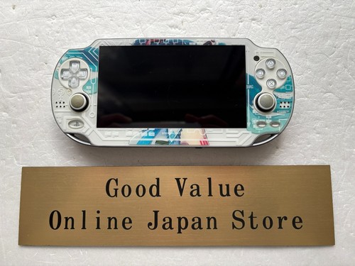 Sony PS Vita PCHJ-10002 Miku Hatsune Limited Edition Console Used from Japan