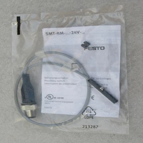 Festo SMT-8M-PS-24V-K-0,3-M12 543869 Proximity Switch New One Free Shipping - Picture 1 of 4