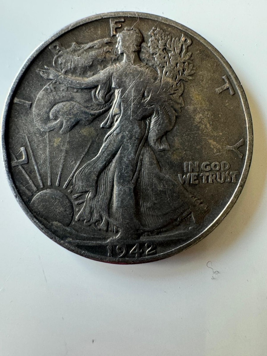 1942 Walking Liberty Silver Half Dollar – Rare | eBay