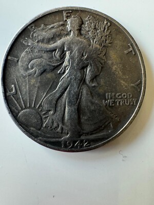 1942 Walking Liberty Silver Half Dollar – Rare | eBay