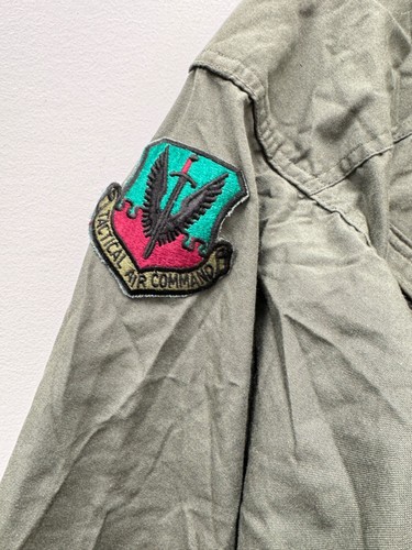 GENUINE US AIR FORCE GREEN NOMEX FIRE RESISTANT FLIGHT SUIT CWU-27/P - 46L. - Picture 6 of 9